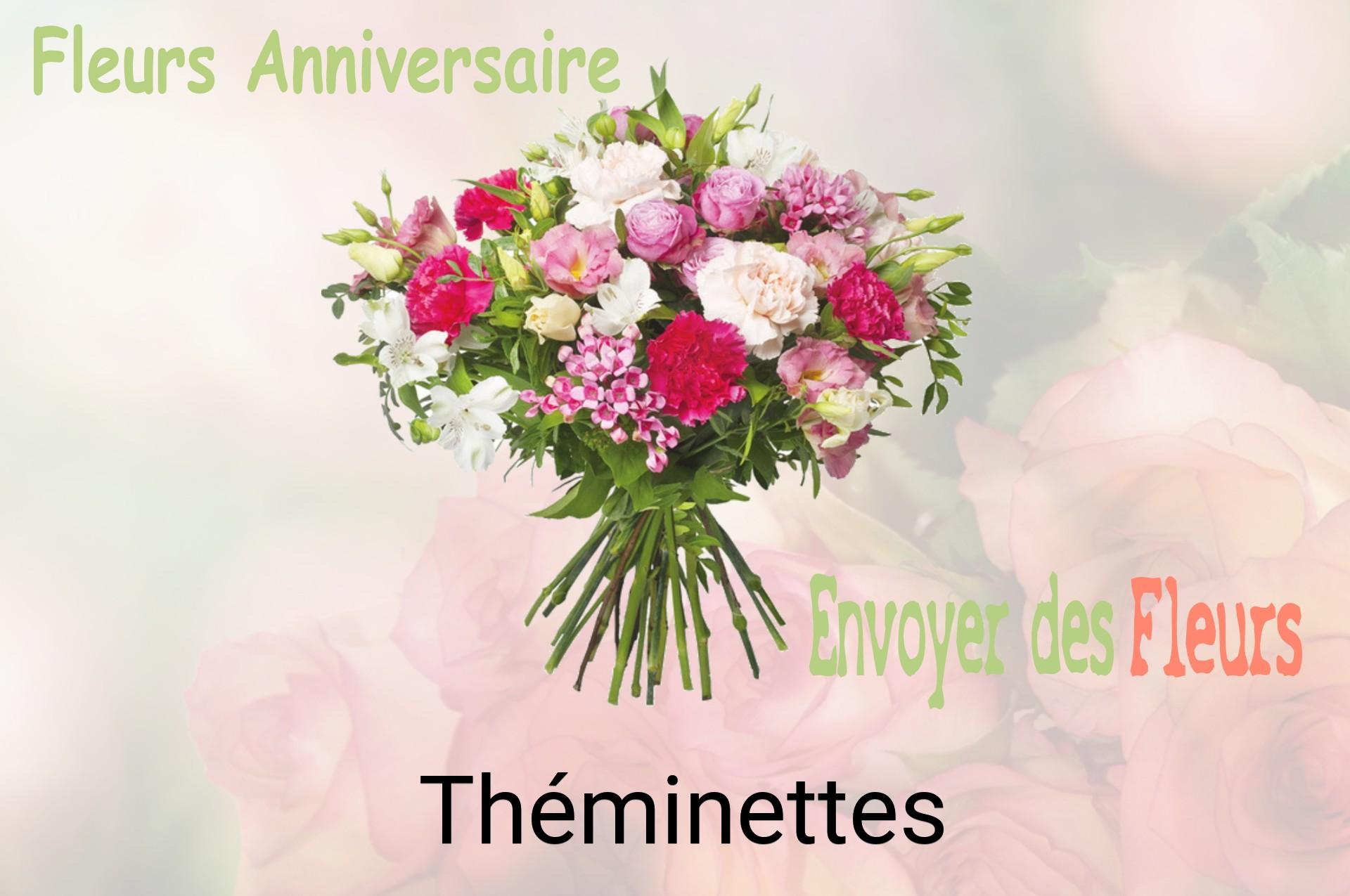 Bouquet de fleurs d’anniversaire livré à Théminettes